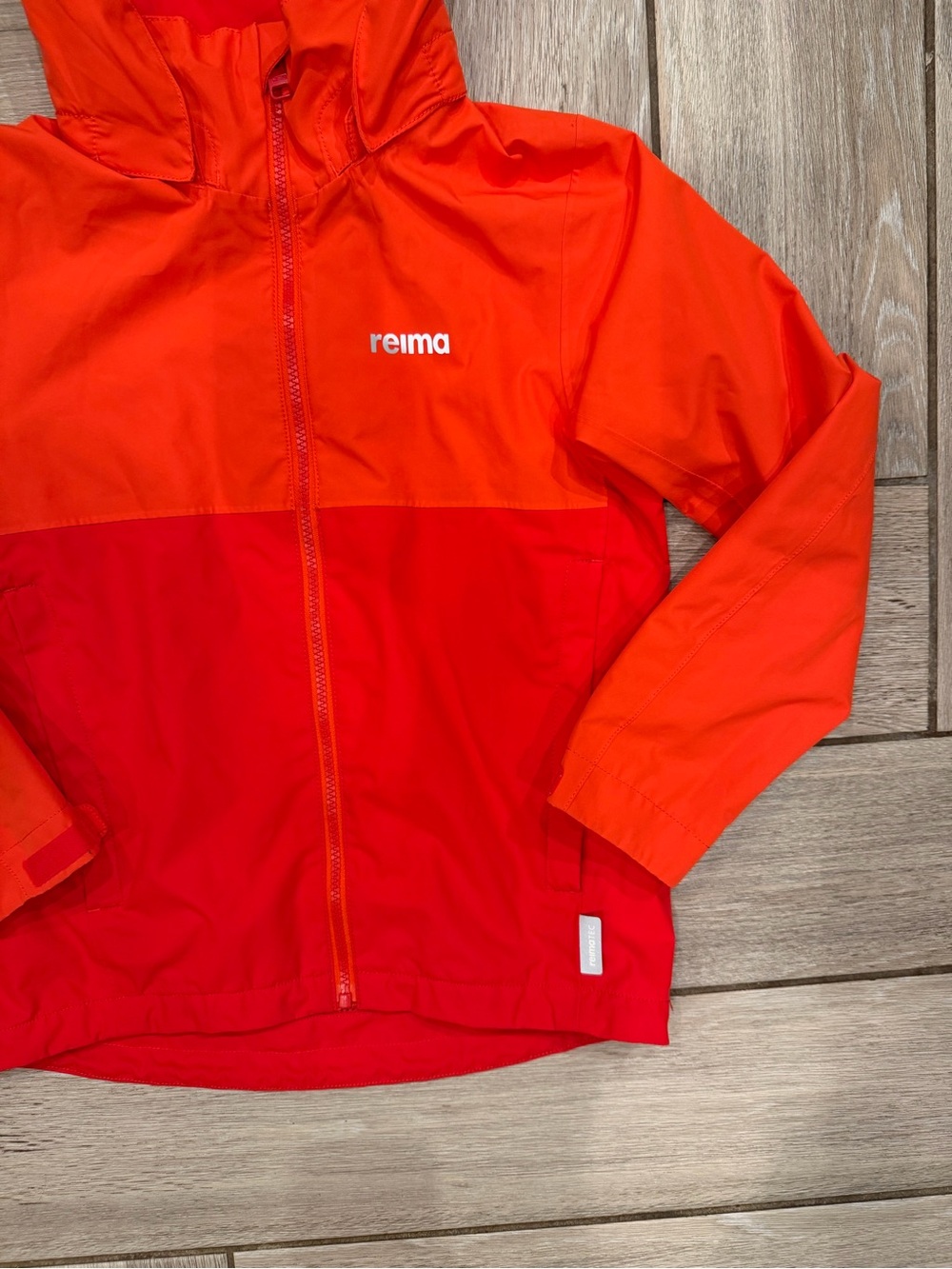 Kids' Two-Tone Reima Orange/Red Jacket